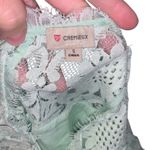 Cremiux Cremieux Mint Lace Sleeveless Shirt Layered Halter  Photo 7