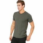 Bella Canvas new Glendalough Distillery Graphic Tee Shirt T ☀︎︎ Heather Military Green ☀︎ Sml Photo 4