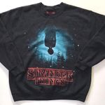 Stranger Things Long Sleeve Sweater sz L Black Size L Photo 0