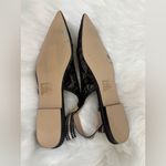 Steve Madden flats 7 black lace Olsen slingback pointed toe bow formal new Photo 1