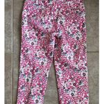 LizGolf Size 14 Floral Pink Capri Cropped Pants Audra Athletic Golf Photo 1