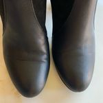 Aquatalia Black Ankle Booties Genuine Leather Size 6.5 Heeled Boots $550 Retail Photo 4
