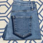 a.n.a Blue High-Rise Midi Short w/ 5” Inseam Photo 1