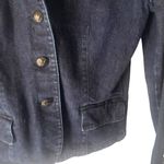 Ralph Lauren Jeans Women Size Small Denim Western Dark Wash Button Accent Jacket Photo 3