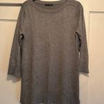 Cable & Gauge | Grey Comfy Scoop Neck Sweater Top No Size Best Guess Medium Photo 0