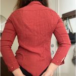 AG Adriano Goldschmied Ag Adriano Gold Schmied Crinkle Blouse 3/4 Sleeve Front Pockets Small Photo 2