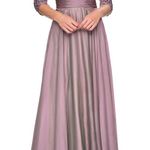 La Femme NWT Dress 27153 Size 10 Dusty Lilac Photo 0