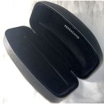 Salvatore Ferragamo  CROSSHATCH LEATHER‎ SUNGLASSES CASE BLACK Photo 6
