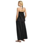 Free People Corfu Tube Top Black Flowy Size XS - TOP ONLY Photo 3