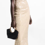 Mango  Scoop-Back Sequin Midi Photo 0