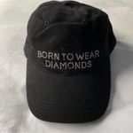black “Born to Wear Diamonds” hat Photo 1