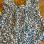 Mirth Patterned Floral “Blueberry” Shorts & Top Set | S Blue Photo 6