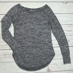 Athleta Uptempo Long Sleeve Marbled Gray Top Size XS Photo 5