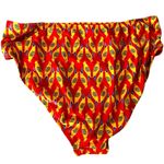 Modcloth NWT  The Franky High Waisted Parakeet Bird Print Bikini Bottom Size 1X Photo 1