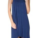 Love Riche Blue high low large keyhole back flowy dress size small Photo 0