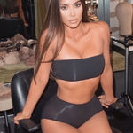 SKIMS  onyx fits everybody‎ bandeau COLOR BLACK SIZE S NWT Photo 0