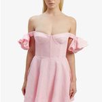 Bardot NWT  Sigma Soft Pink Linen Mini Dress Photo 2
