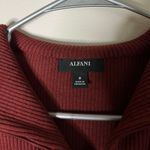 Alfani  Women’s Red Corduroy Short Sleeve T-Shirt Photo 1