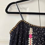 Ulla Johnson ULLA JOHNSON Nara Folk Embroidered Shibori Patchwork Midi Shift Dress Size 2 Photo 8