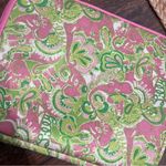 Lilly Pulitzer  iPad Tablet Sleeve Case Zip Pink Green Floral Neoprene 8x10 Photo 2