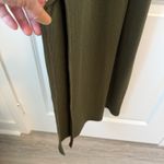 Tyche Olive Bodycon long halter dress  Photo 3