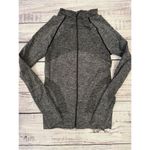 IAB MFG Carbon Seamless Full Zip Jacket in Gray Size Medium Photo 2