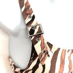 frankie's bikinis Stormy Buckle Top Kenza Bottoms Animal Zebra Print Photo 8