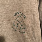 American Eagle  Classic  Grey Cotton Pullover Pocket Hoodie Y2K Photo 1