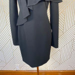 Black Halo Tava Mini Dress in Black Photo 6