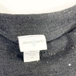 Jaclyn Smith  Plus Size 3X Sweater Off Shoulder Gray Sequins Knit Long Sleeve 342 Photo 5