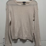 Splendid  Beige Ribbed Knit Set Photo 0