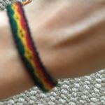 Handmade Rasta weaved bracelet Photo 3