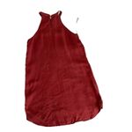 Sigrid Olsen  Womens Pure 100% Linen Beachy Vacation Halter Dress Size M Photo 6