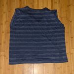 Loft  Blue Casual Tank Top Photo 1