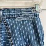 Revice Denim  Women's 26 Railroad Stripe Venus Flare Jeans Light Wash Star Back Photo 5