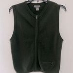 Banana Republic Hunter Green Zip Up Vest Size Large Photo 0