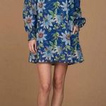 OLIVIA JAMES THE LABEL ella dress in passion lapis sz L Blue Size L Photo 0
