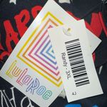 LuLaRoe  Randy 4th of July America 3/4 sleeve t-shirt 3XL NWT Photo 4