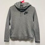  sweatshirt! Gray athletic classic Nike swoosh sweater women’s size small Photo 0