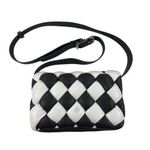 JW Pei Maze Crossbody Bag in Gray & White Photo 0