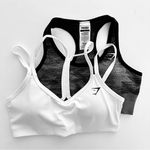 Gymshark Adapt Ombré Seamless Sports Bra Triangle & Strap Feature Sports Bra Set Photo 0