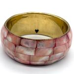 Stella & Dot Brass and Pink Mother of Pearl Gold Photo 0