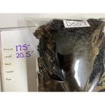 Saint Gil Blazer Jacket Women S Semi Sheer Faux Fur Woven Crochet Lace Ruffle‎ Black Photo 8