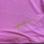 Jamie Sadock Womens Sleeveless Peak Golf Polo Top Size Medium Pink Photo 5