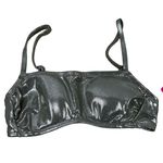Xhilaration Juniors' Metallic Gold/Silver Bralette Bikini Top - Size XS - NWT Photo 0