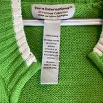 Tiara International Embellished Christmas sweater size large Photo 3
