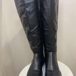 Wanted womens Black faux Leather Knee Photo 1