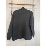 Aerie NWT Dream Sherpa Quarter Zip Sweatshirt Smoked Gray Super Soft Size XS Photo 2