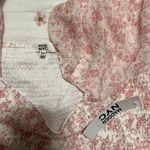 Madden NYC pink floral triple ruffle smocked peasant dress size XXL Photo 4