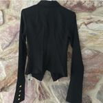 Commense Metal Button Cutout Polo Shirt size large Black Photo 4